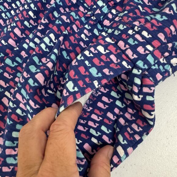 Vineyard Vines for Target Girls Scoop Neck Romper Size XL School of Whales Blue - Picture 10 of 15